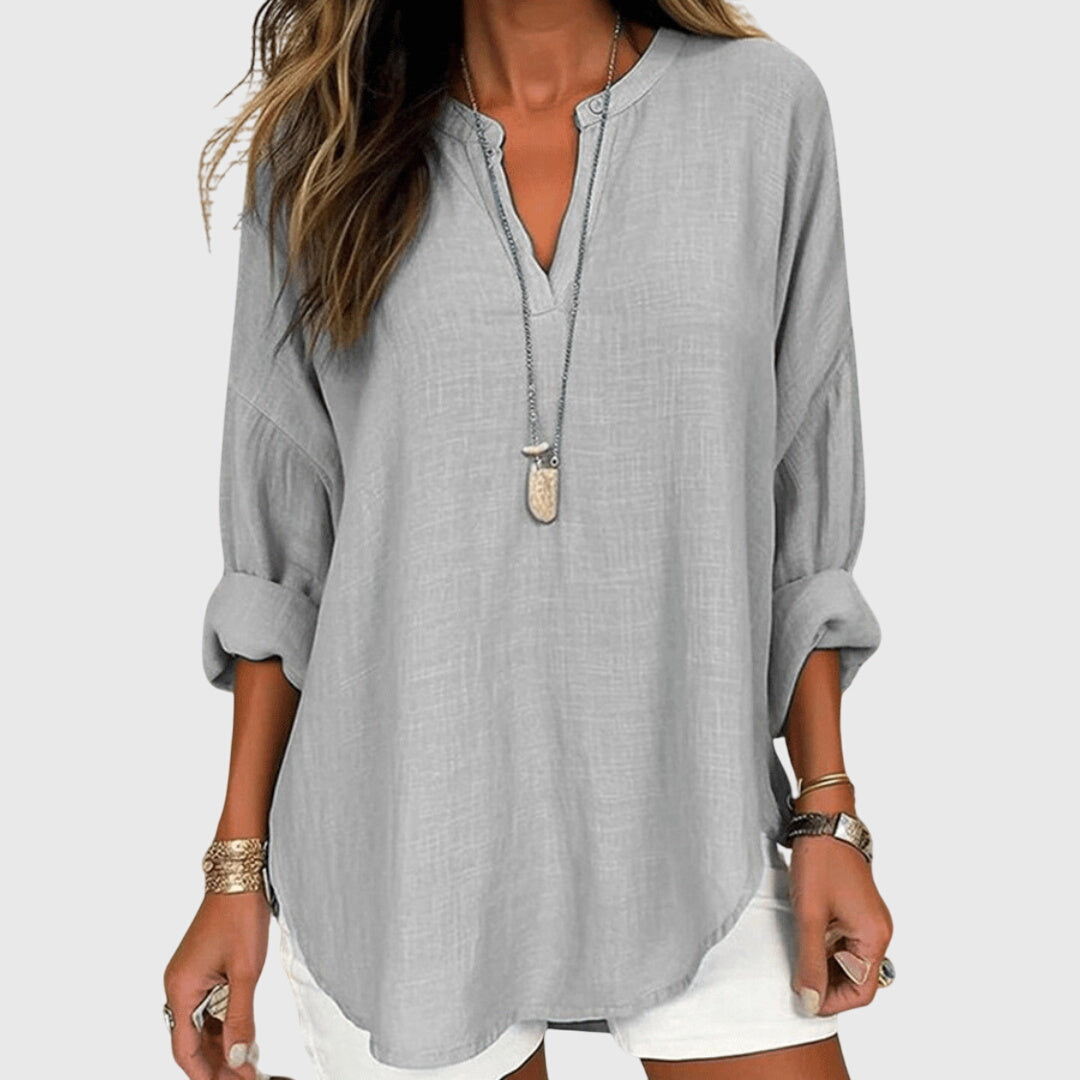 Opal | Flowy Beach Cover-Up Shirt