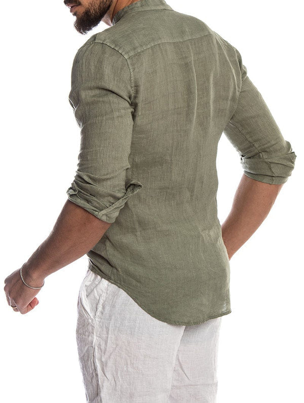 Wyatt | Men's Casual Linen Summer Shirt