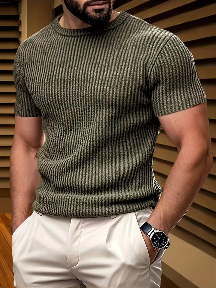 Hayes | Textured Knit T-Shirt