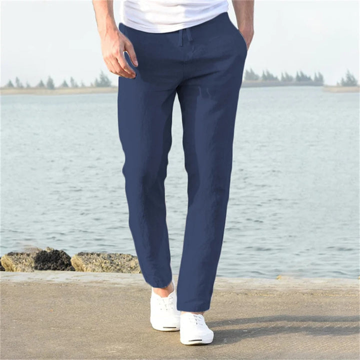 Orson | Breathable linen pants men