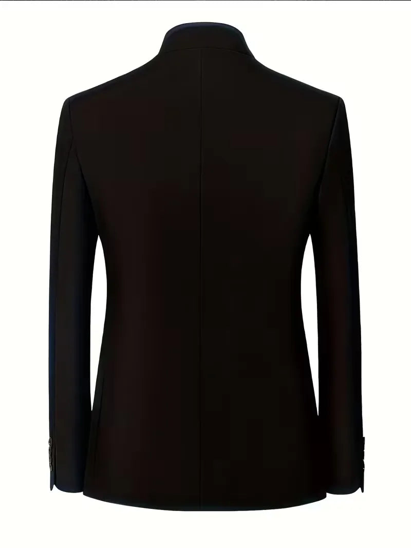 Sterling | Slim Fit Mandarin Collar Blazer