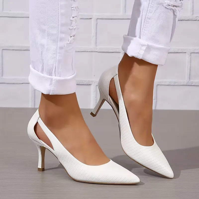 Valentina | Cut Out Stiletto Heels