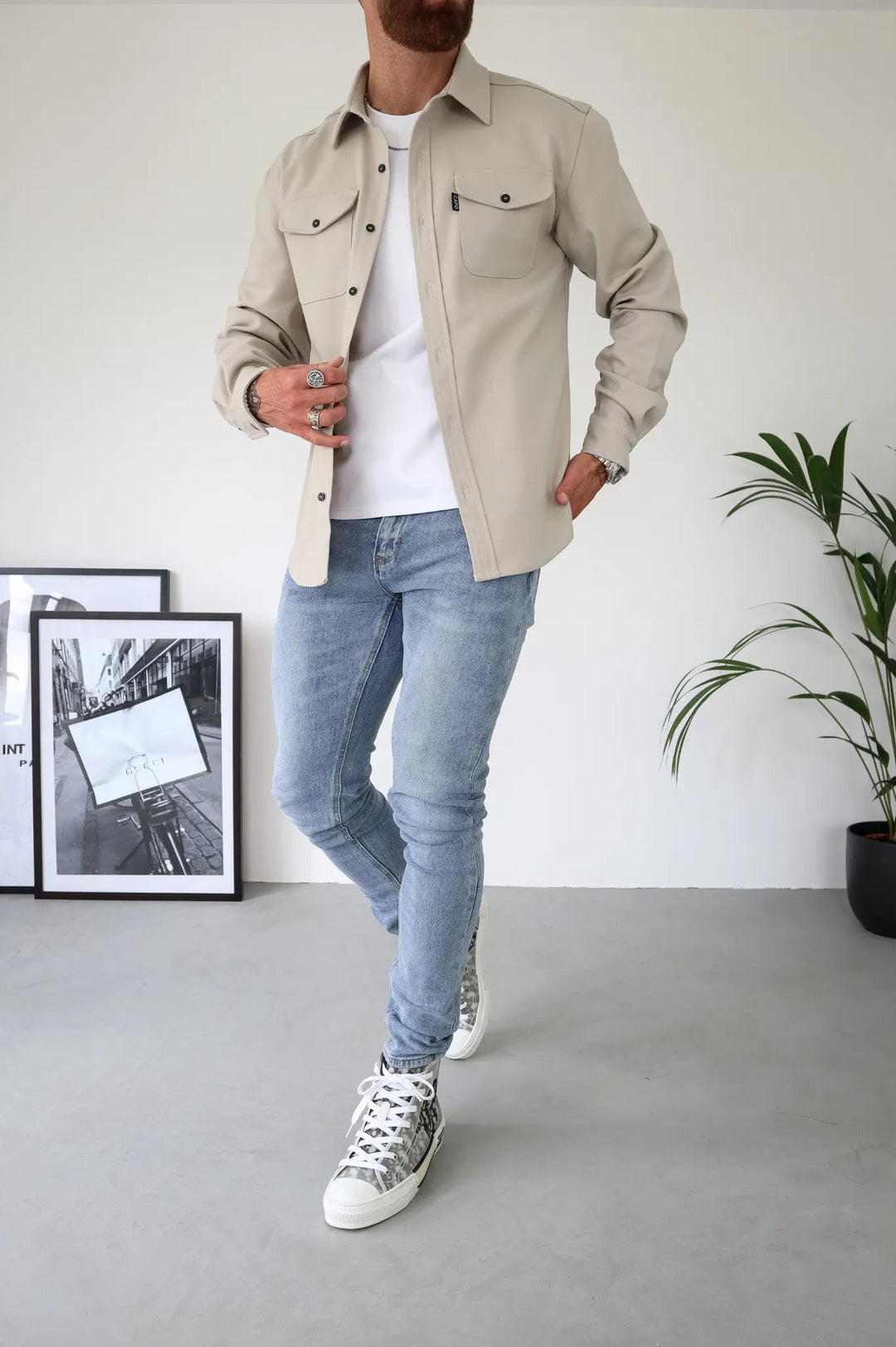 Hayes | Men's Lightweight Overshirt Jacket