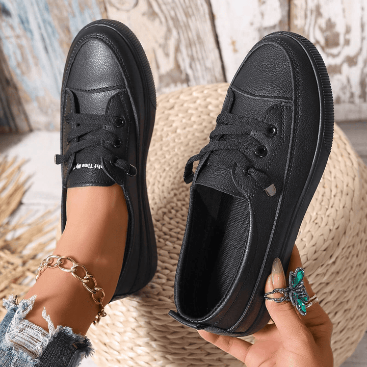 Brooke | Everyday Comfort Leather Sneakers