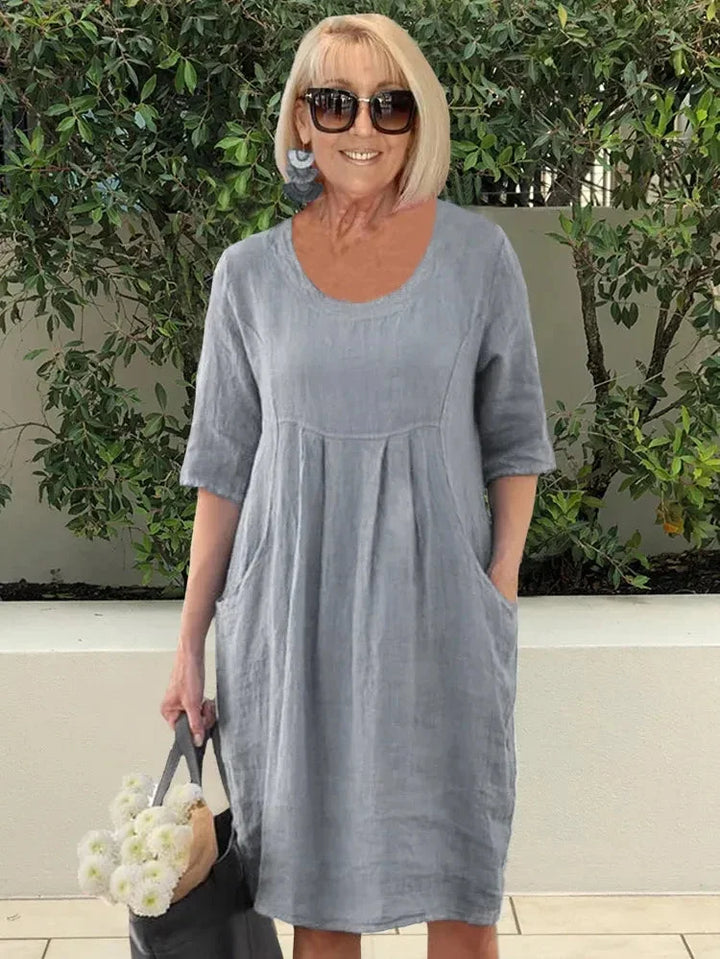 Lily | Pleated Pocket Summer Dress