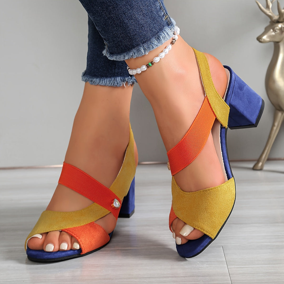 Farah | Orthopedic block heels for women