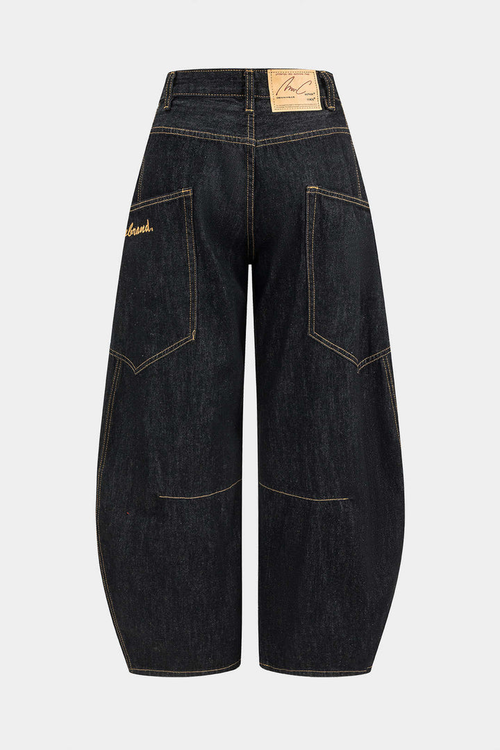 Harper | Vintage Barrel Wide Leg Jeans