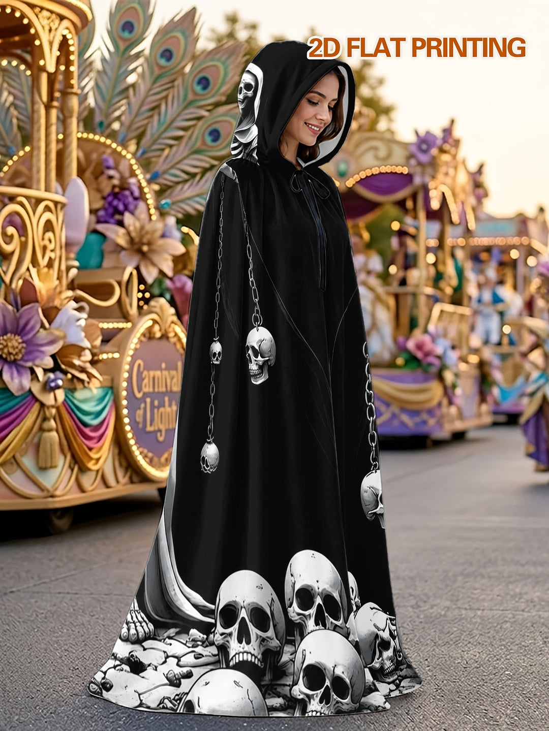 Finnian | Hooded Halloween cape