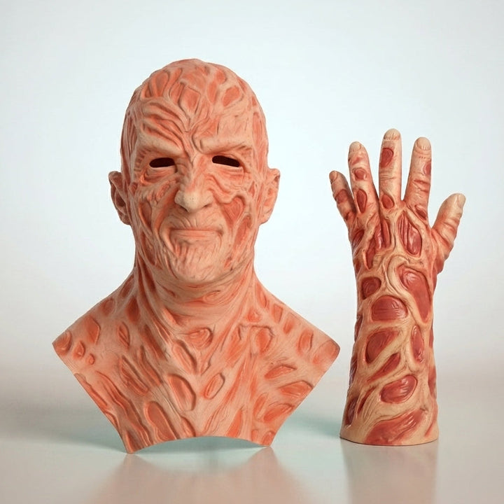 Wisp84 | Freddy Krueger mask and glove set