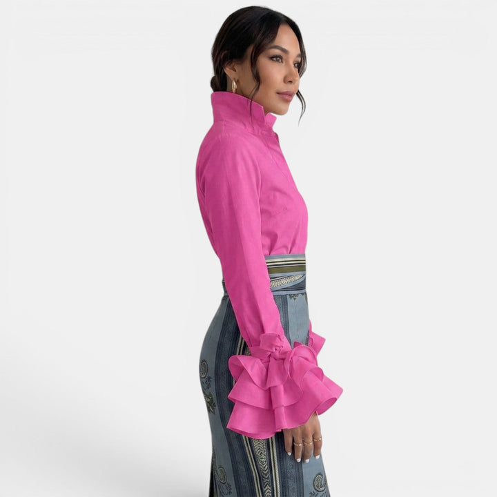 Dorothea | Elegant Ruffle Shirt