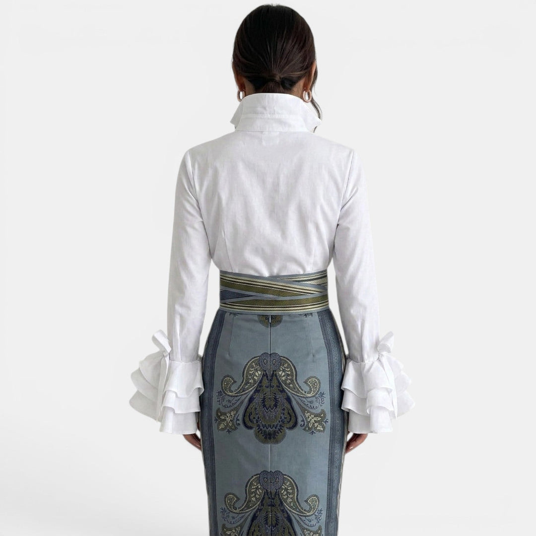 Dorothea | Elegant Ruffle Shirt