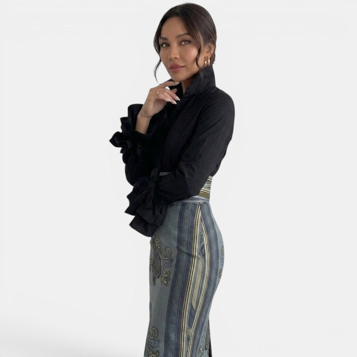 Dorothea | Elegant Ruffle Shirt