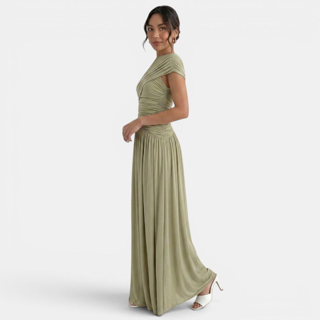 Kerensa | Green Wedding Guest Dress