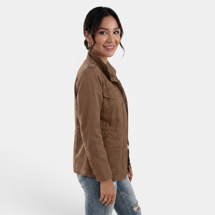 Odessa | Casual Mid-Season Jacket with Zipper