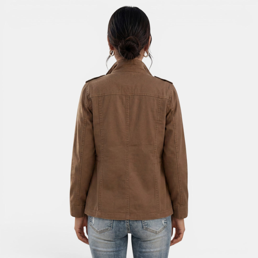 Odessa | Casual Mid-Season Jacket with Zipper
