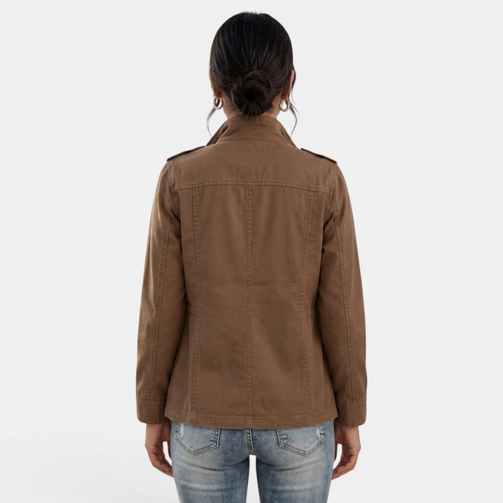Odessa | Casual Mid-Season Jacket with Zipper