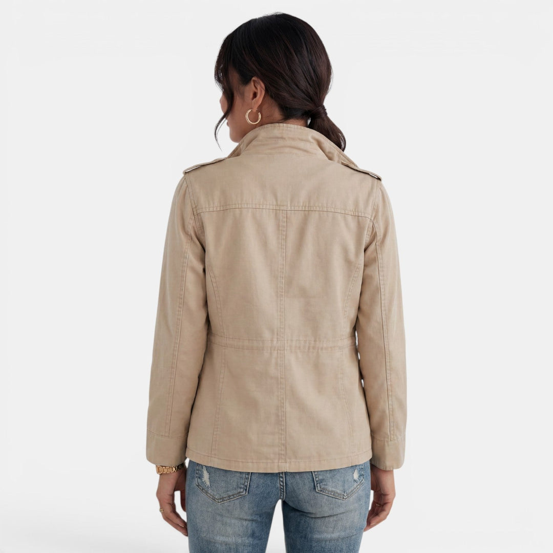 Odessa | Casual Mid-Season Jacket with Zipper