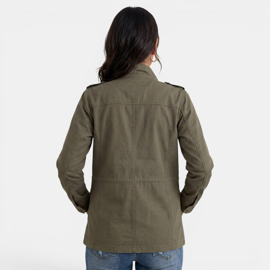 Odessa | Casual Mid-Season Jacket with Zipper