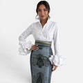 Dorothea | Elegant Ruffle Shirt