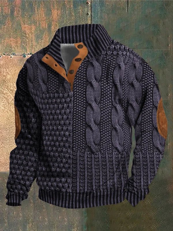 Nolan | Men printed comfort sweater