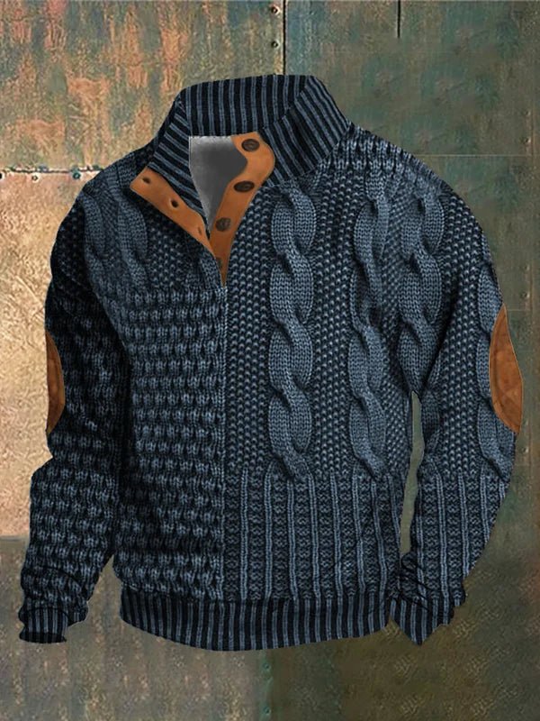 Nolan | Men printed comfort sweater