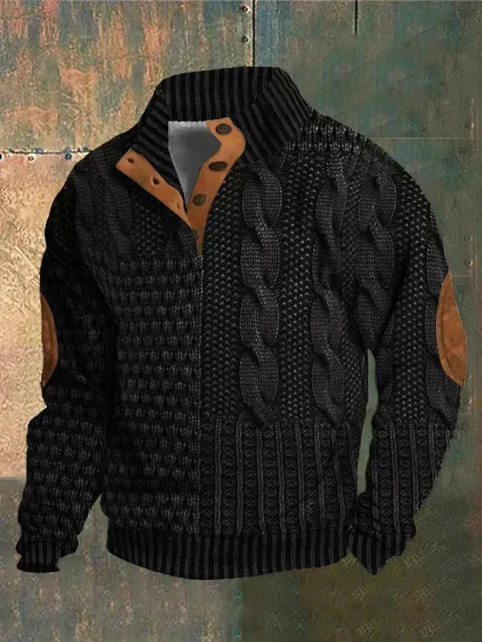 Nolan | Men printed comfort sweater