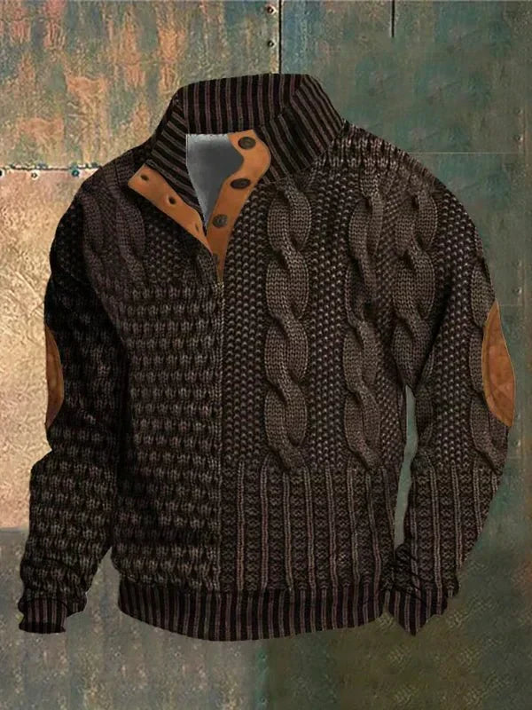 Nolan | Men printed comfort sweater