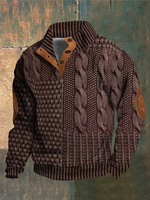 Nolan | Men printed comfort sweater