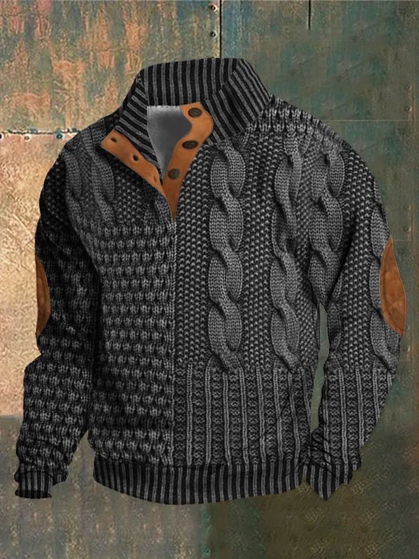 Nolan | Men printed comfort sweater