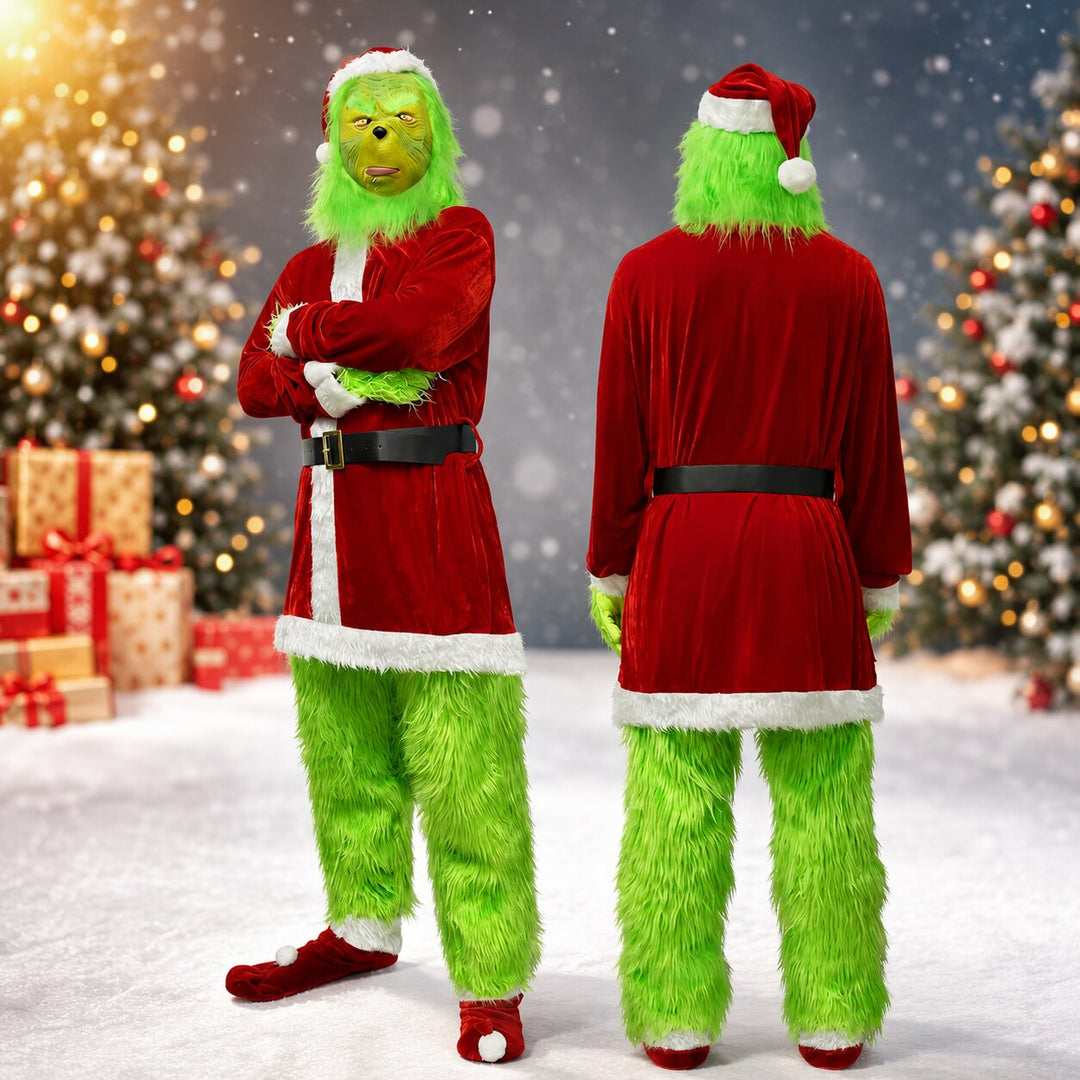 Rune77 | Grinch Halloween costume holiday look