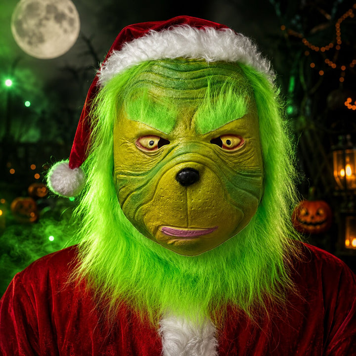 Rune77 | Grinch Halloween costume holiday look