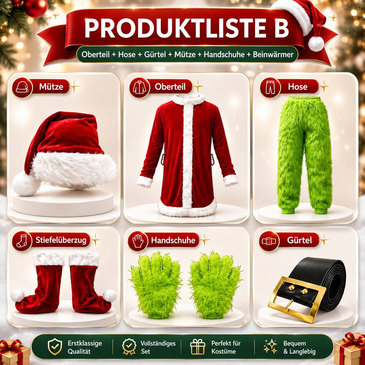 Rune77 | Grinch Halloween costume holiday look