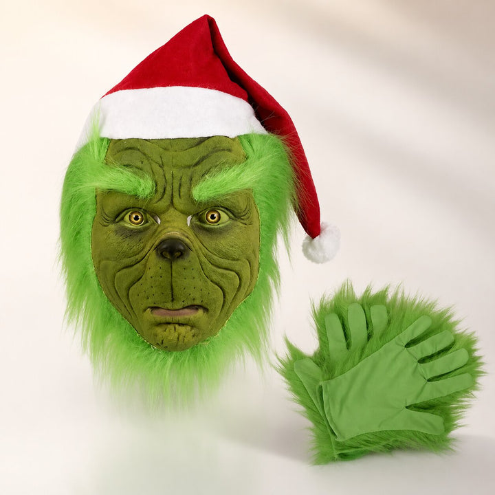 Cedar78 | Grinch mask with gloves