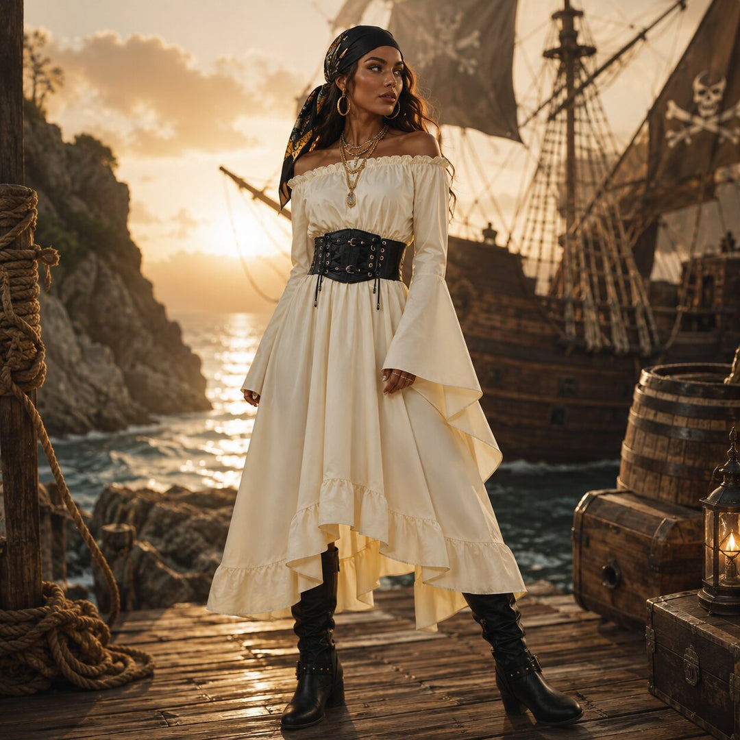 Morticia | Women pirate Halloween costume