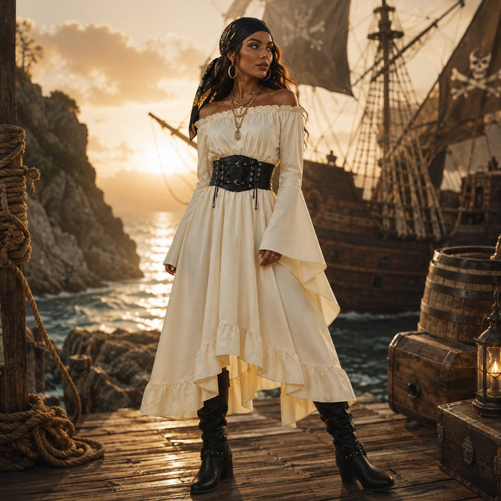 Morticia | Women pirate Halloween costume
