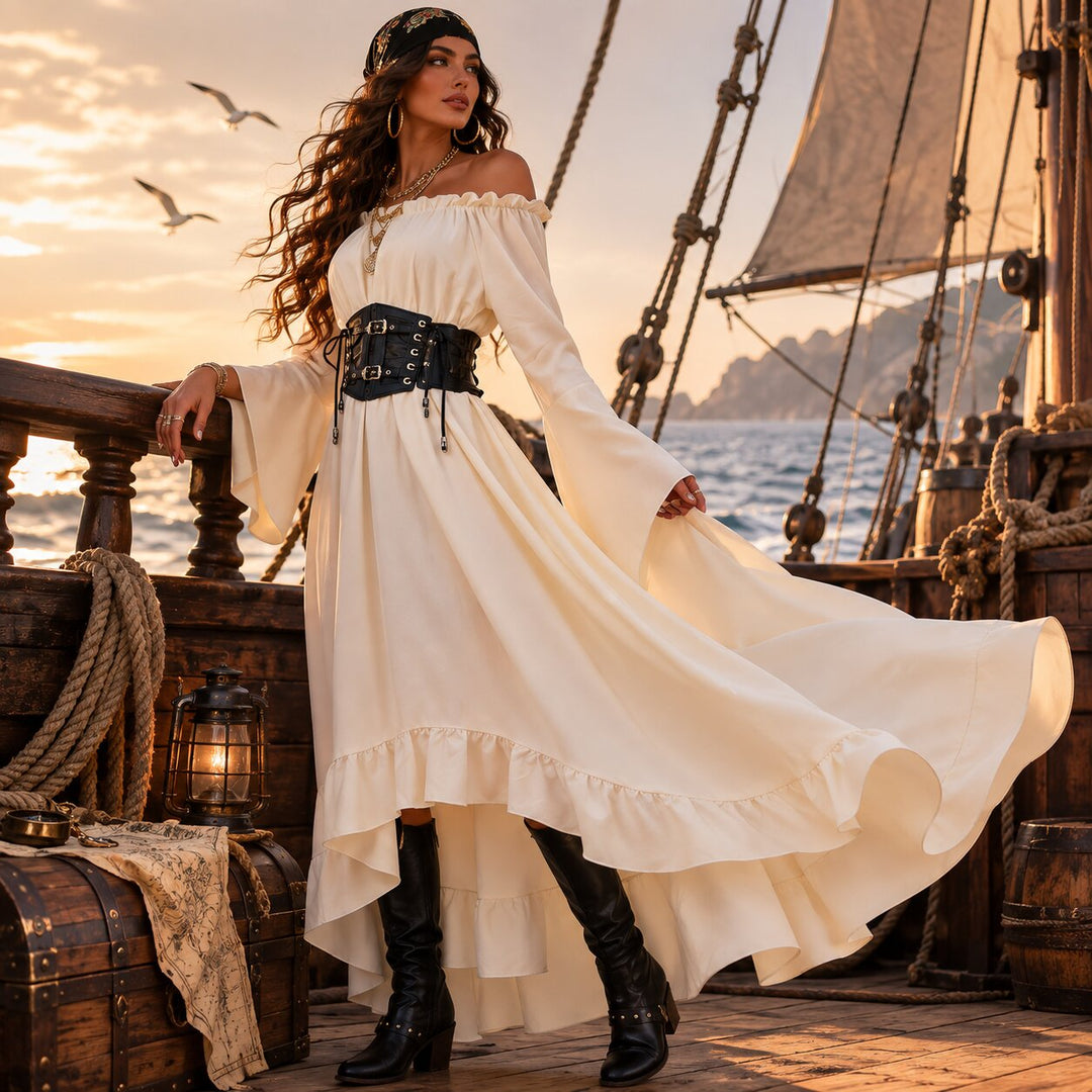 Morticia | Women pirate Halloween costume