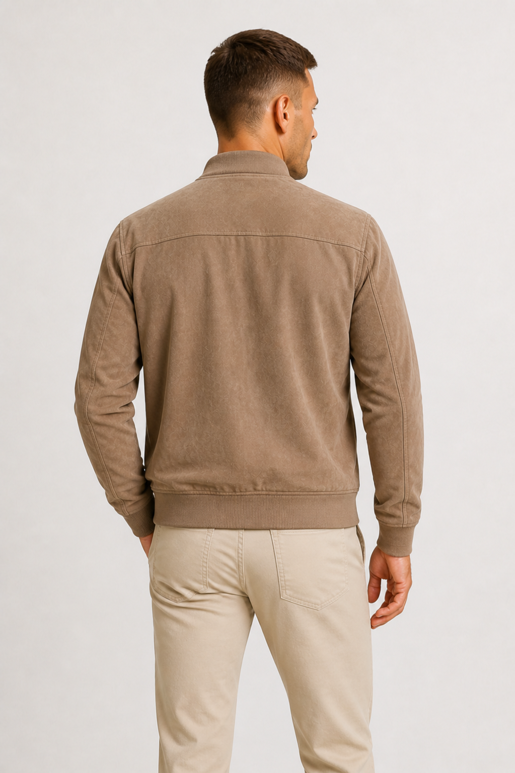 Sterling | Refined Suede Bomber Outerwear