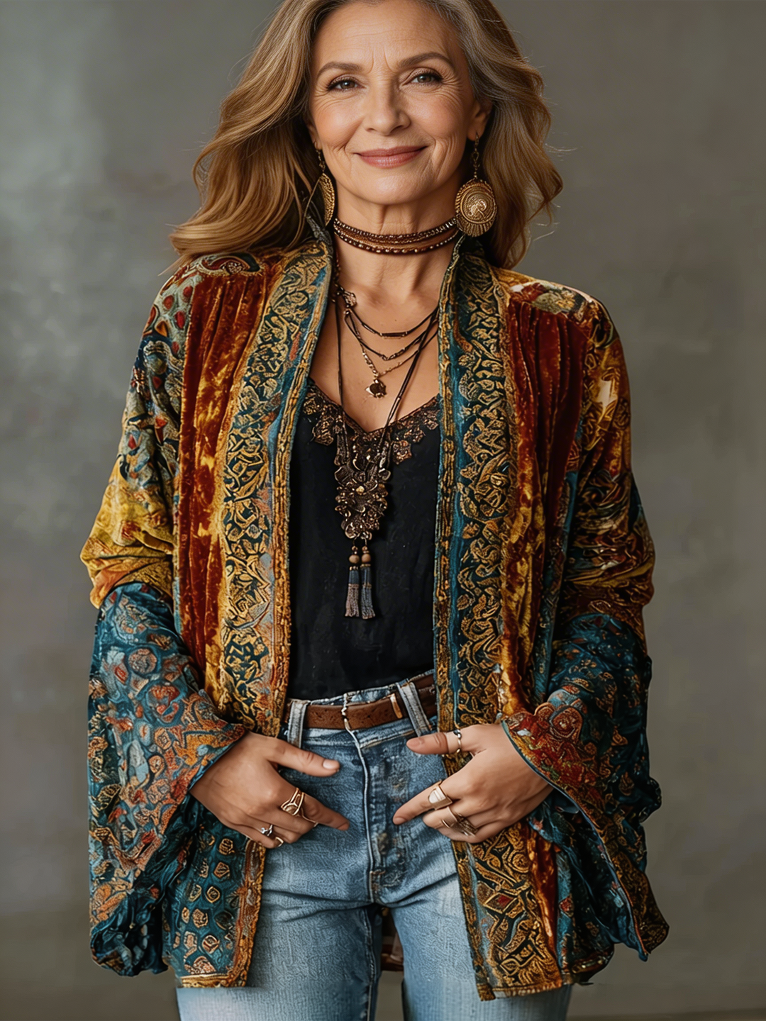 Veda | Women's Boho Kimono Jacket
