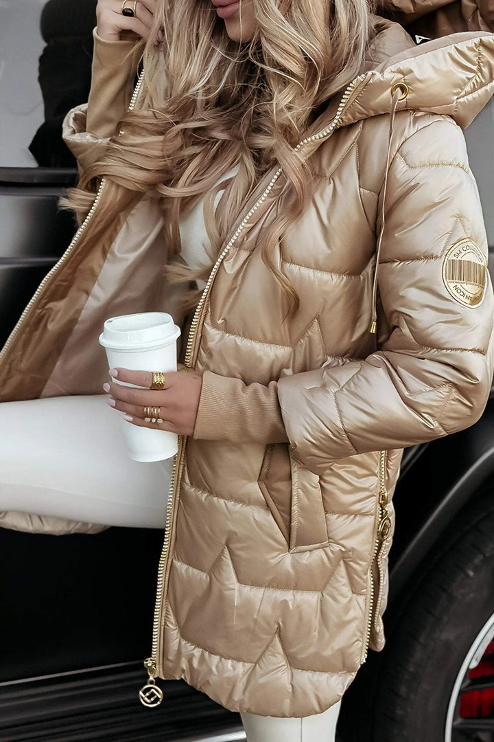 Nerys | Hooded down jacket