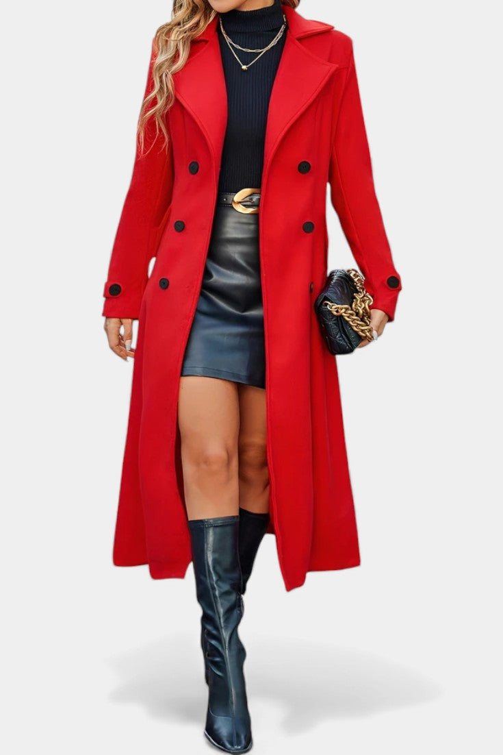 Elsie | Coat for women - Red