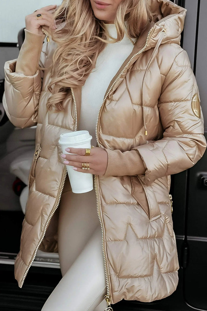 Nerys | Hooded down jacket