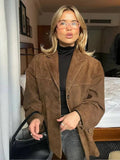 Harper | Soft Suede Fall Layer Jacket