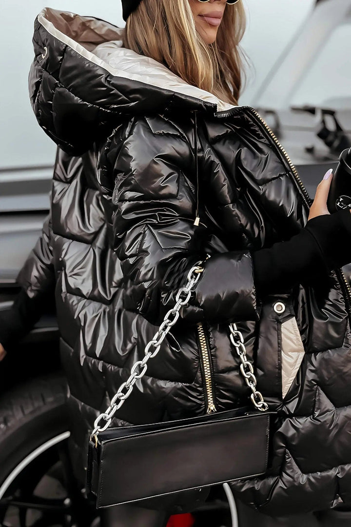 Nerys | Hooded down jacket