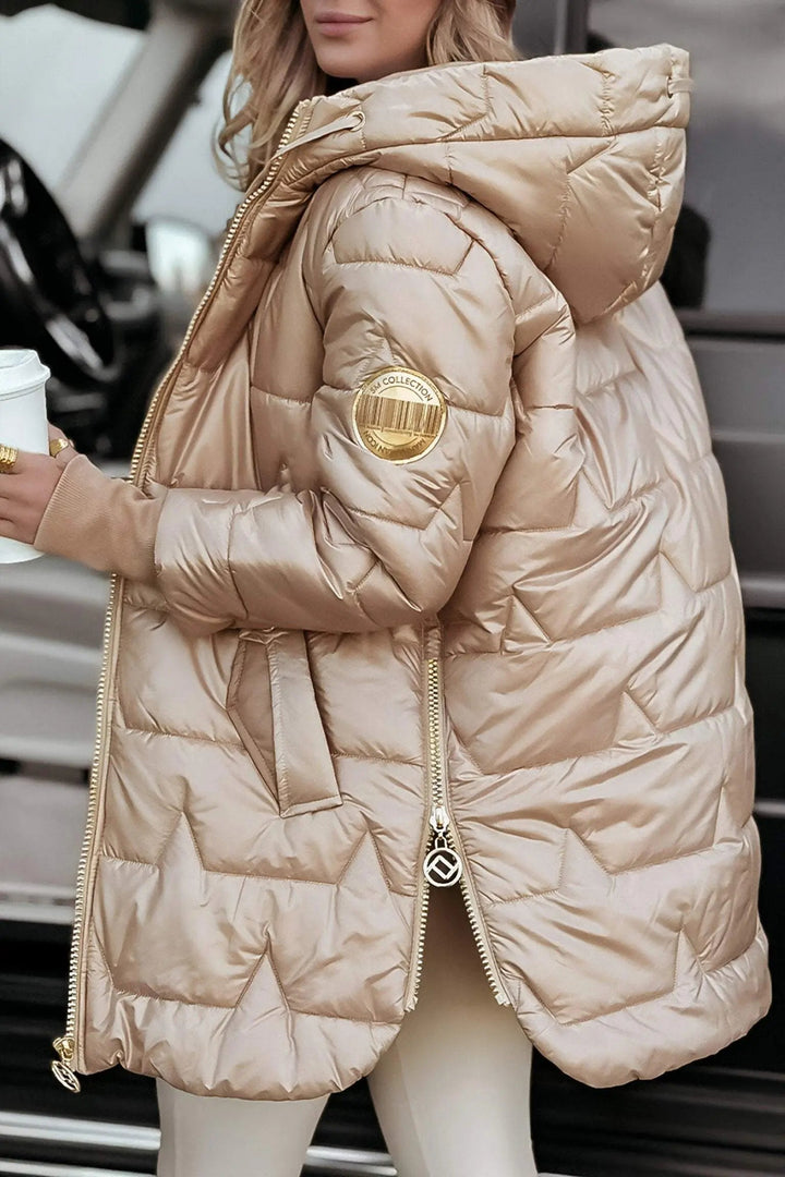Nerys | Hooded down jacket