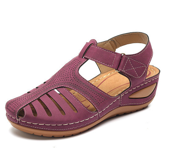 Tara | Orthopedic leather sandals women