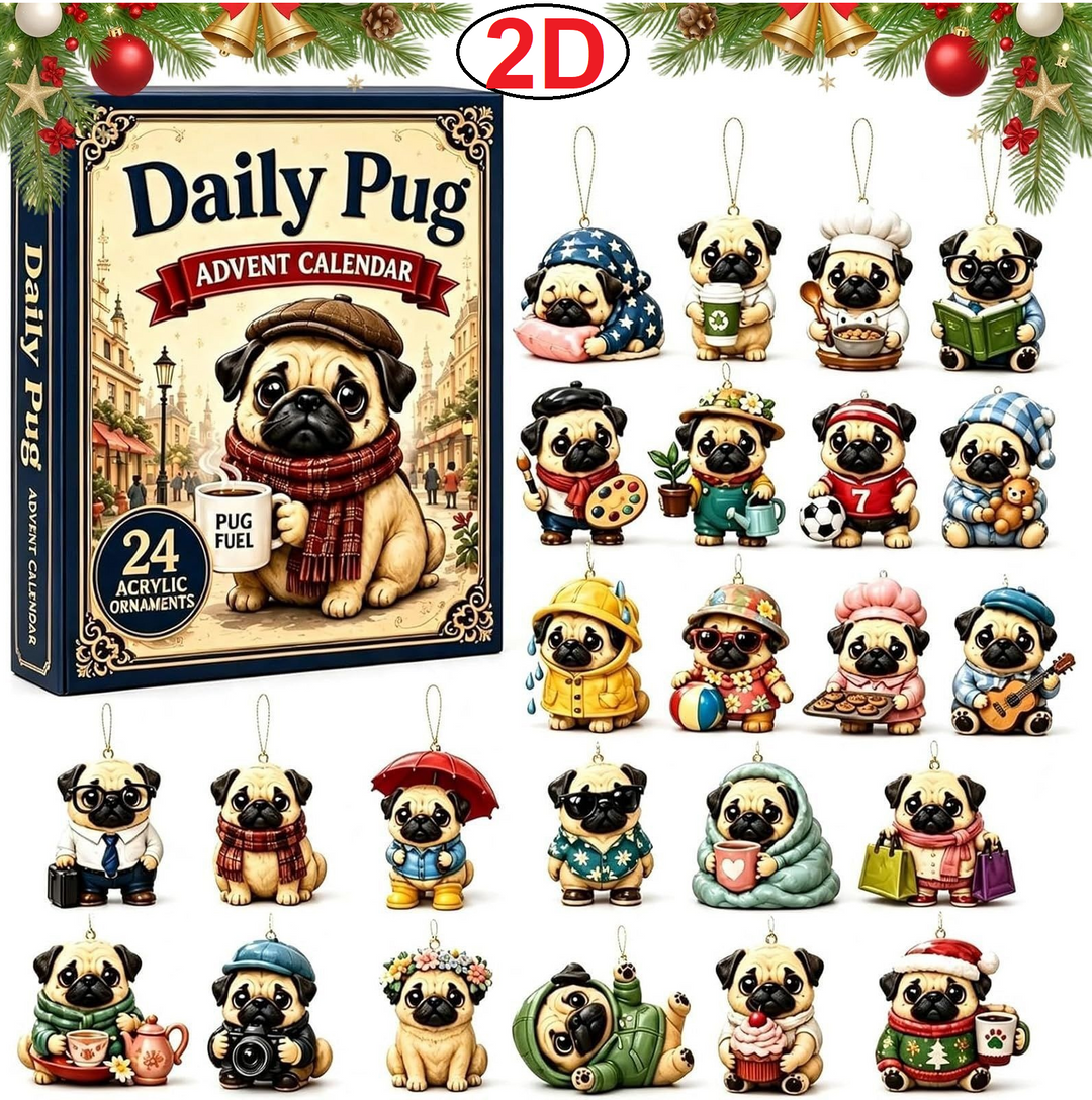 Lottie | Pug Advent Calendar