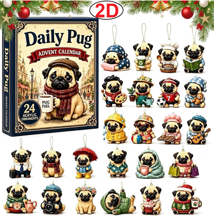 Lottie | Pug Advent Calendar