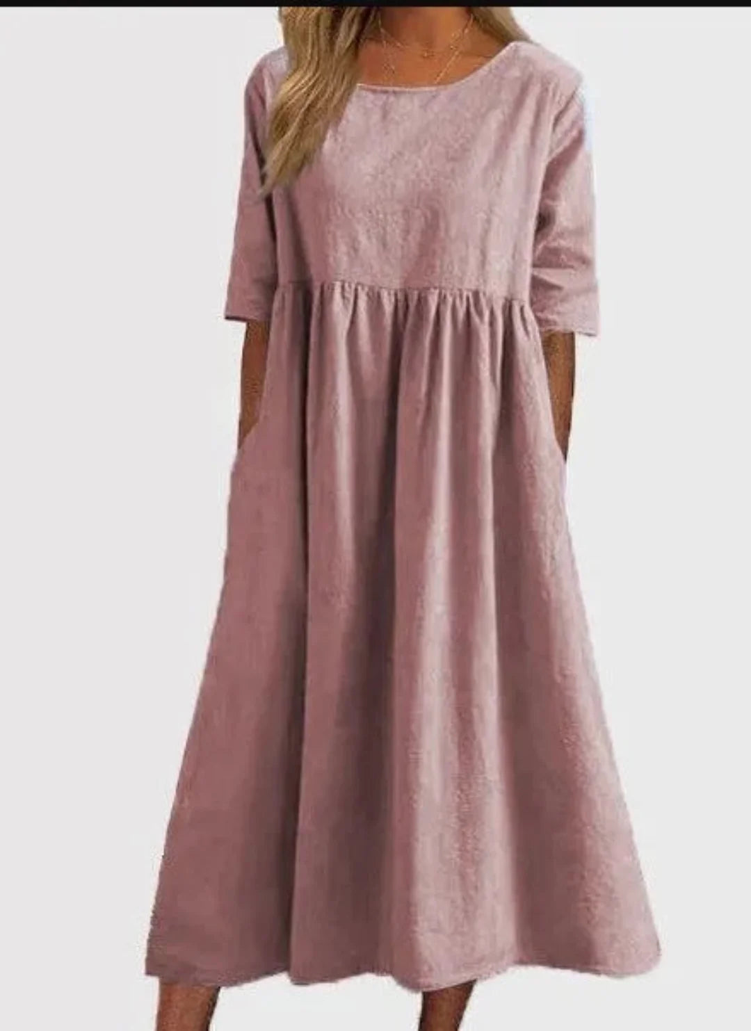 Harper | Relaxed Pocket Midi Dress