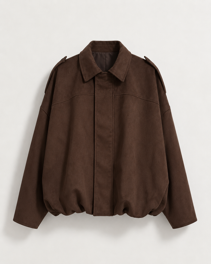 Tatum | Cozy Oversized Suede Layer Jacket