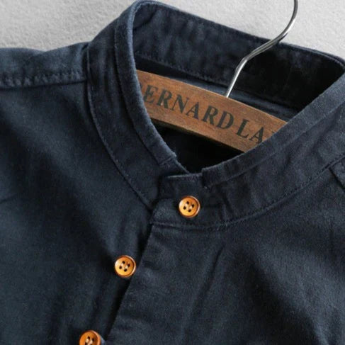 Noah | Men's Mandarin Collar Shirt